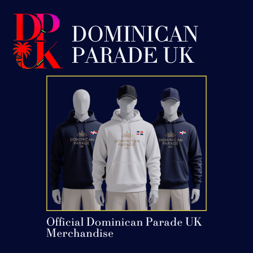 Hoodies merchandise concept for Dominican Parade UK