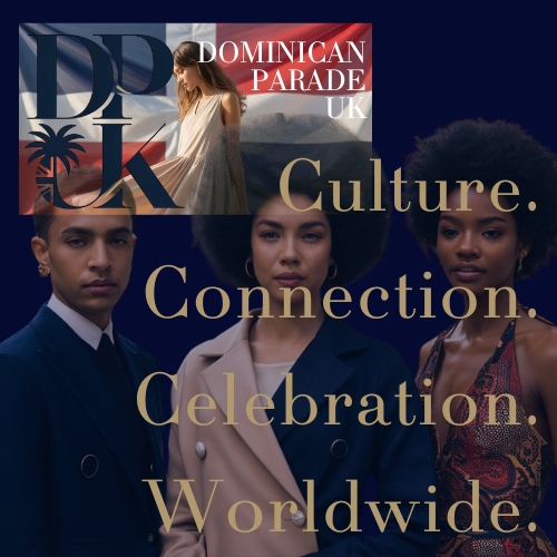 Dominican Parade UK culture connection celebration campaign artwork