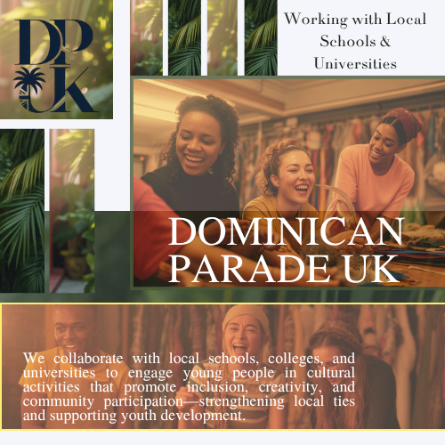 Dominican Parade UK schools and universities youth artwork
